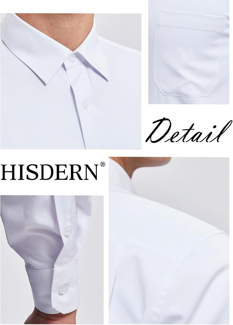 Chemise anti froissable pour hommes avec confort ultime