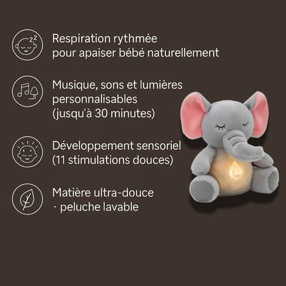 Éléa - L'éléphant qui aide à votre enfant à s'endormir paisiblement en moins de 20 minutes